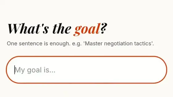 Set your goal & baseline